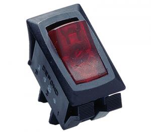 MED RED Rocker Switch