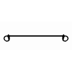 100) 6" 17GA BAR TIES